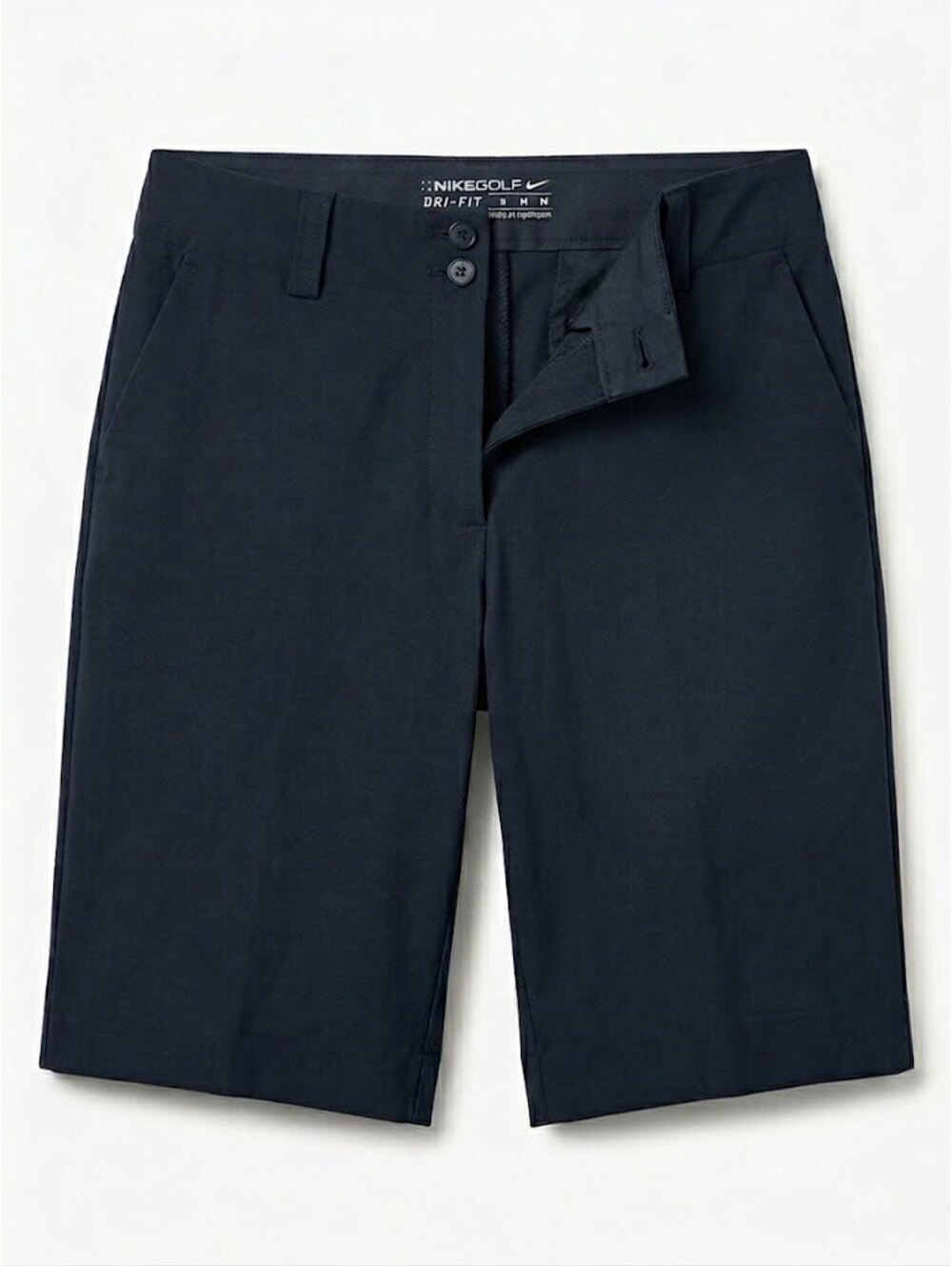 Nike Golf Women’s Size 8 Black Dri-FIT Stretch Bermuda Shorts 256862-010
